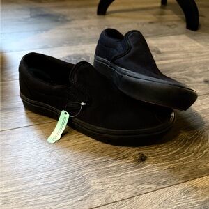 Vans Black Slip-On Women's Sneakers